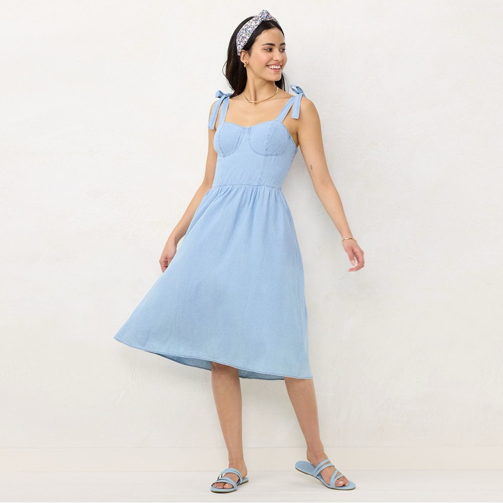 LC Lauren Conrad midi dress